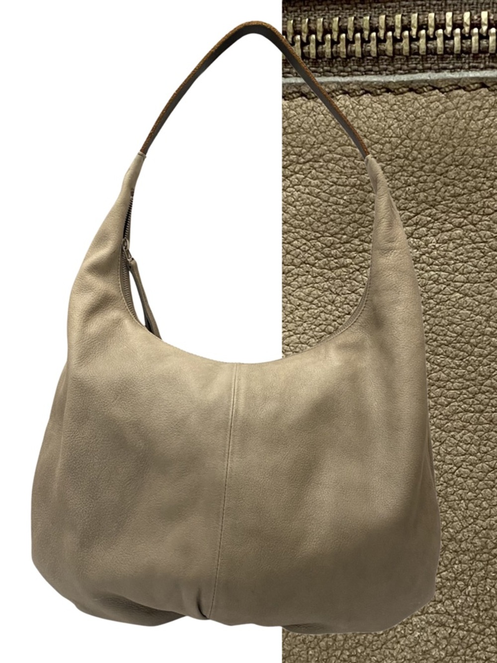 Roots Leather Hobo Bag Limited Edition Go To Shopper Tribe Quartz